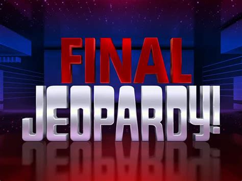 Final jeopardy 8 25 23. Things To Know About Final jeopardy 8 25 23. 